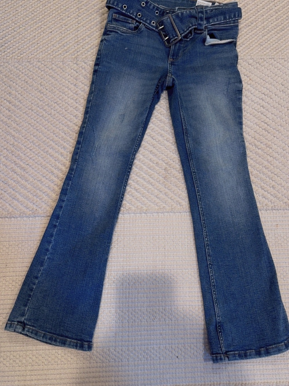 Classic Women's Blue Denim Bootcut Jeans